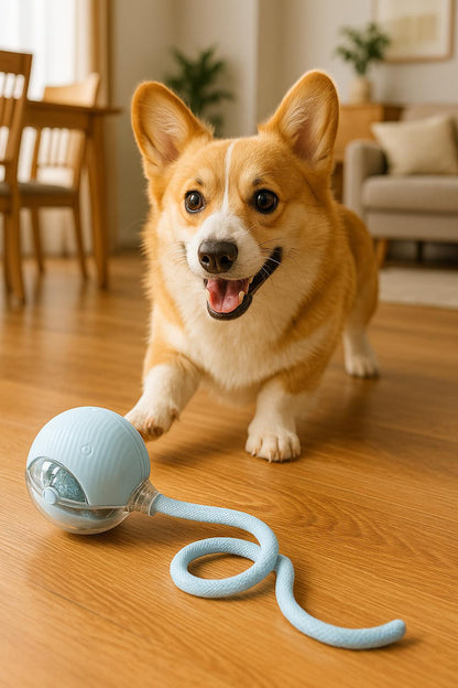 WoofyBall – Pelota Inteligente con Movimiento Automático para Mascotas